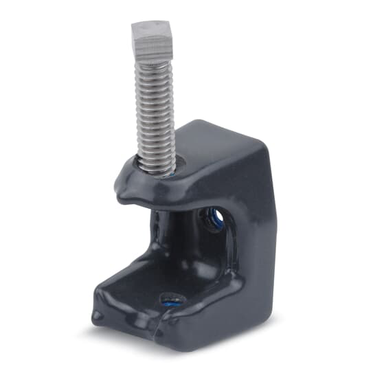 BEAM CLAMP, JAW OPENING 1IN GRAY