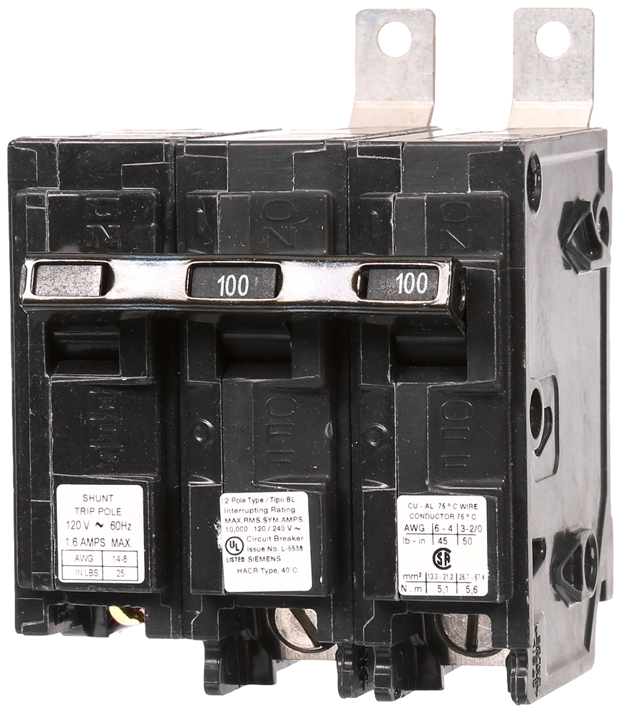 BREAKER 100A 2P 120/240V 10K BL 120V ST