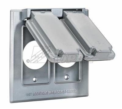 15Amp Switch Double Gang Cover