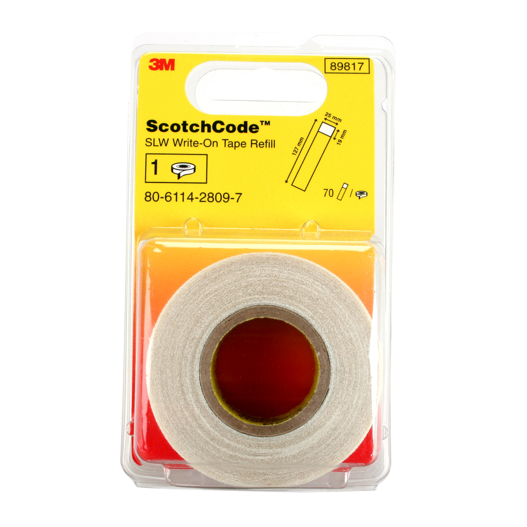 3M ScotchCode Refill Roll SLW-R, 1 in x 5 in, 10/Case