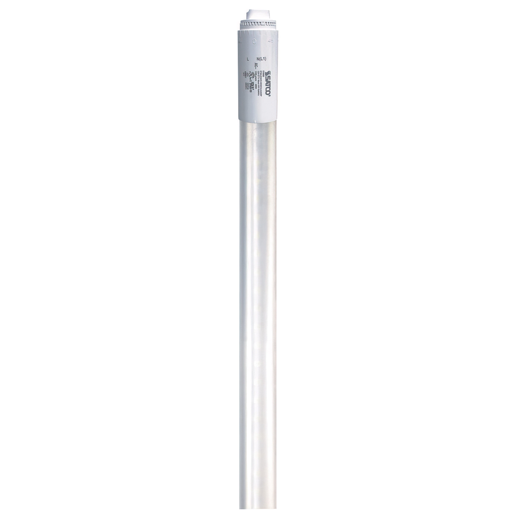 18 Watt T8 LED; 4000K; 2300 Lumens; 120-277 Volt; Type B; Single Ended; Ballast Bypass