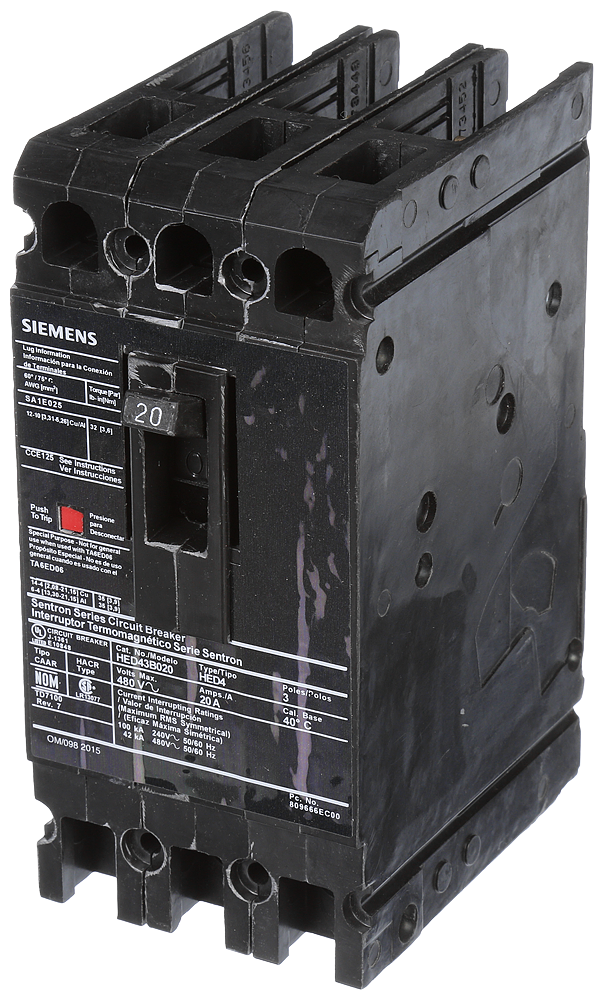 BRKR HED4 3P 480V 20A