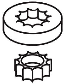 90535170, Hydraulic Power Pump Gerotor