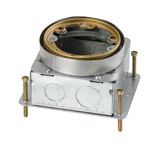 1-GANG FLUSH SVC FLR-BX 60CU STL