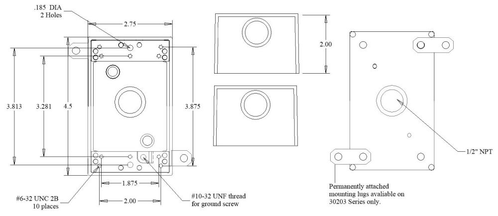 30203, Weatherproof Outlet Box