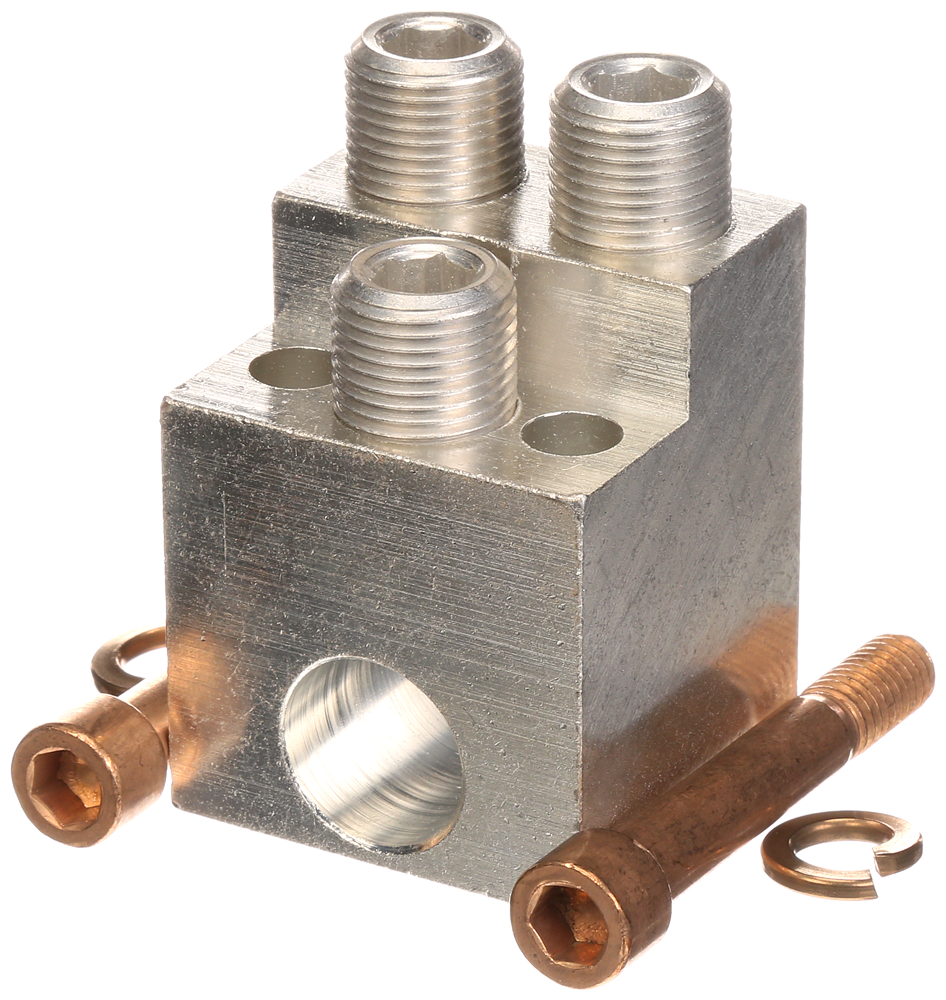 BRKR LMD/MD/ND AL BODY LUG 3W 500KCMIL
