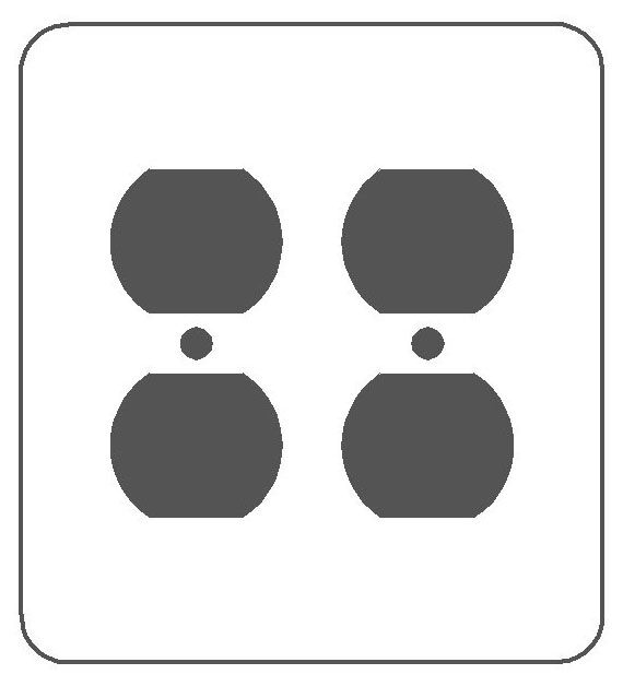 76102, Wallplate