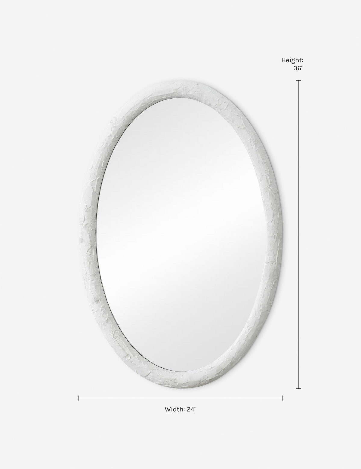 Demna Oval Mirror