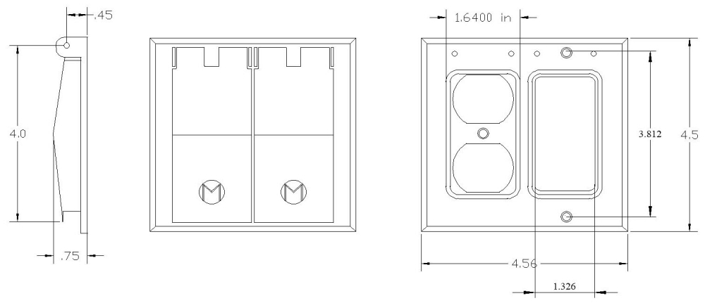 30472, Weatherproof Device Box Cover