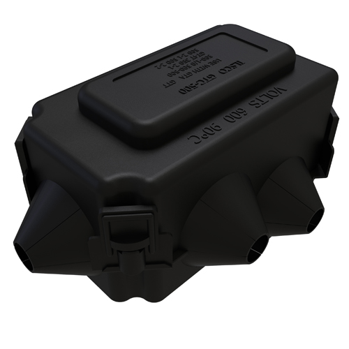 Black Insulating Cover for GTA-250-250 and GTT-250-250, UL, CSA