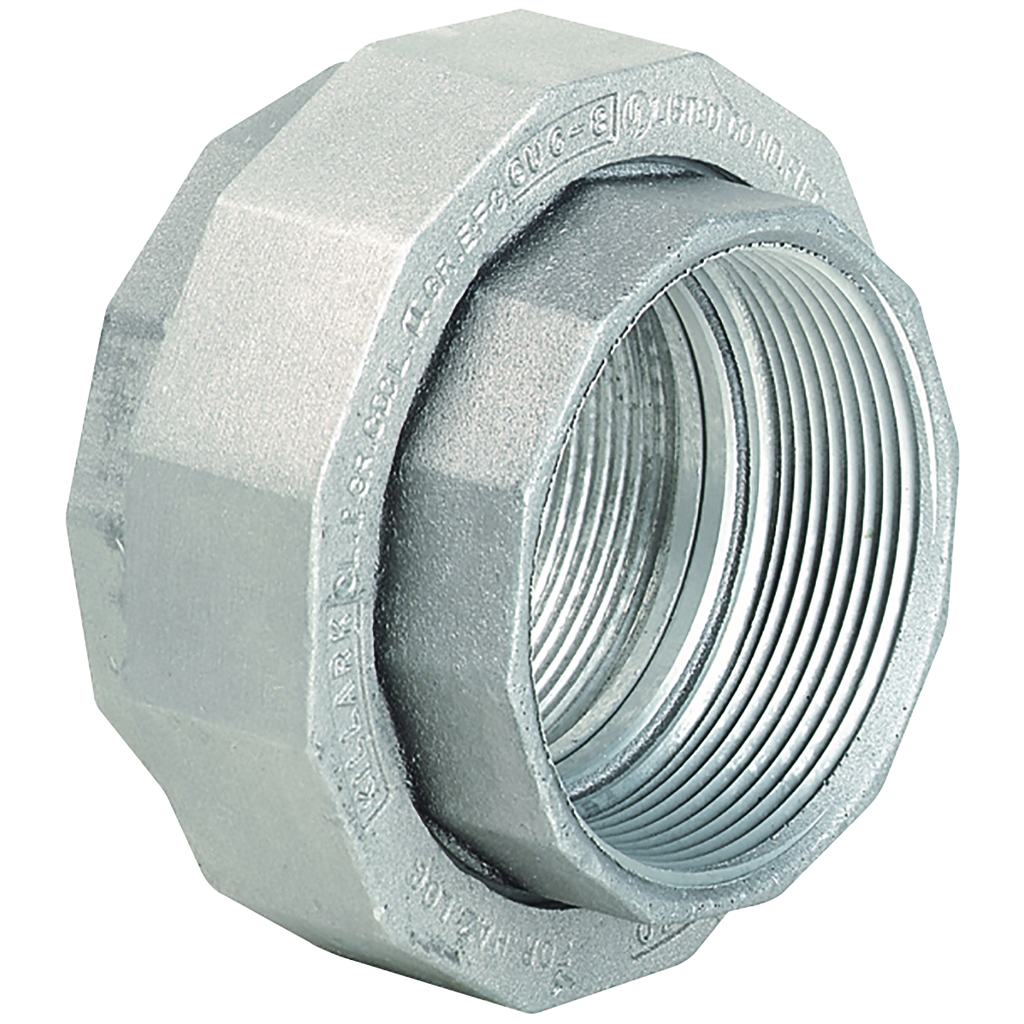 2" Union, Aluminum, Female to Female