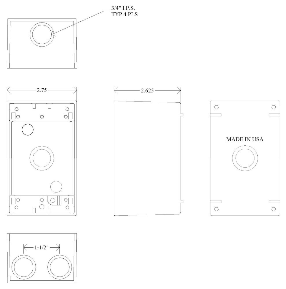 30587, Weatherproof Box