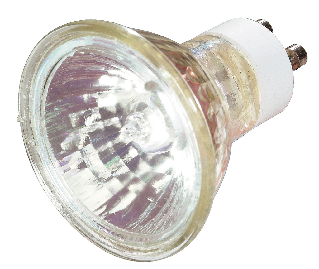 50 Watt; Halogen; MR16; 2000 Average rated hours; 900CBCP; GU10 base; 120 Volt