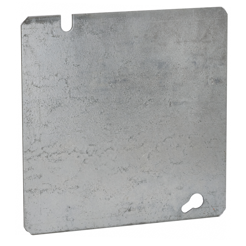 4-11/16 in. Square Cover, Flat, Blank