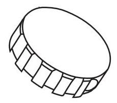 50368869, Hydraulic Punch Driver Release Valve Knob
