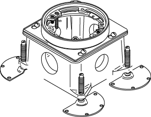 889B Cast-Iron Floor Box