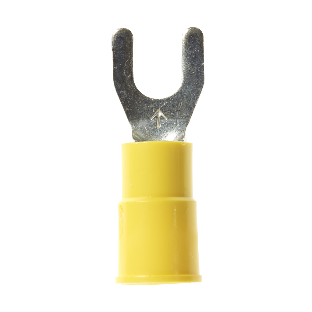 3M Scotchlok Fork Vinyl Insulated, 50/bottle, MVU10-10FX, wider-tongue design for use on free-standing studs, 500/Case