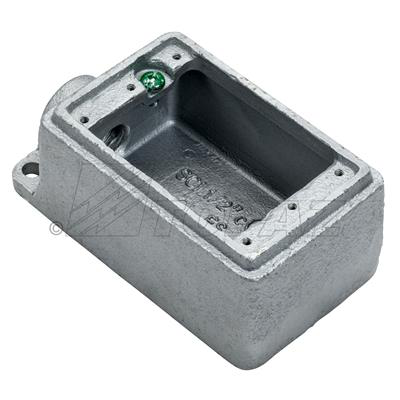 3/4" FSC BOX DUAL HUB HDG - 10PK