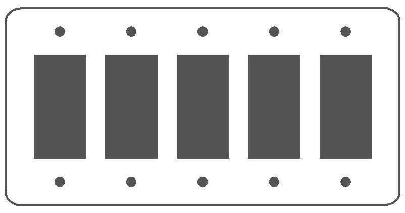76405, Wallplate
