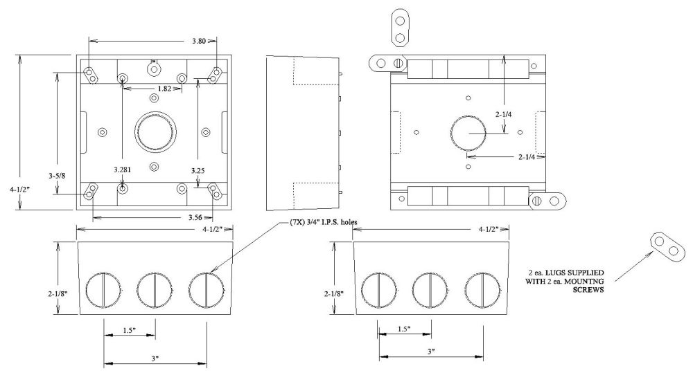 30272, Weatherproof Outlet Box