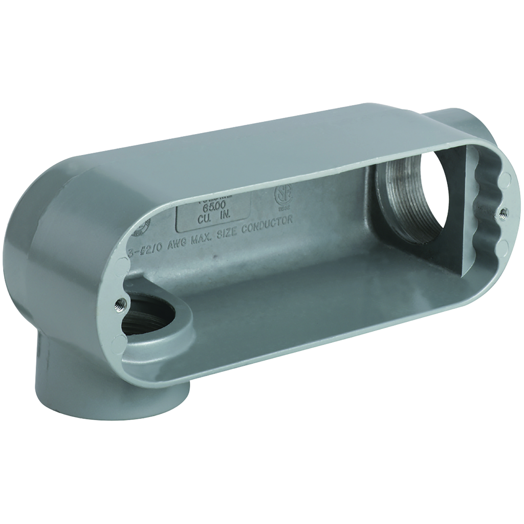 3/4" LR Hub, Iron O Series Conduit Body