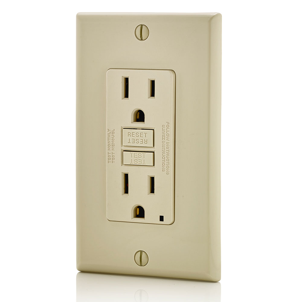 15 Amp SmartlockPro® GFCI Receptacle/Outlet