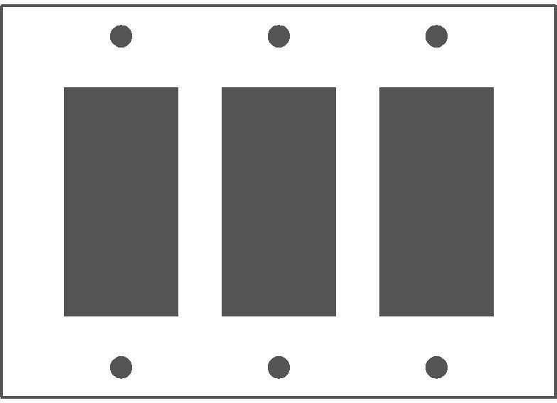 64403, Wallplate