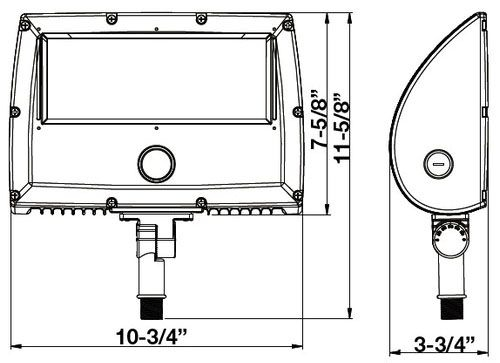71353A, Floodlight Fixture