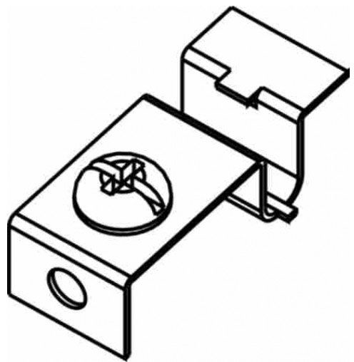 BHT-C, Bar Hanger Bracket Clip and Screw Set