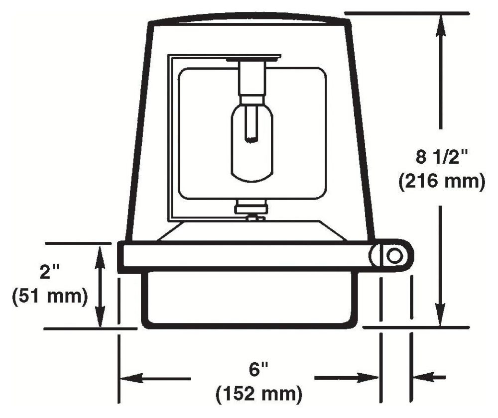 52A-G5-20WH, Rotating Beacon