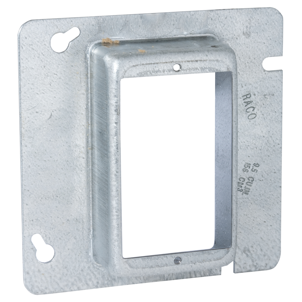 4-11/16 in. Square Cover, 1-Gang, 1-1/4 in. Raised