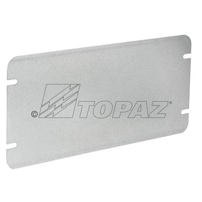 4 GANG BLANK MULTI BOX COVER-10PK