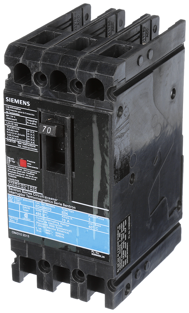 BRKR ED4 3P 480V 70A