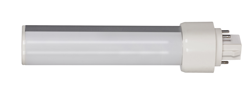 9 Watt LED PL 4-Pin; 3500K; 1050 Lumens; G24q base; 50000 Average rated hours; 120 Deg. Beam Angle; Type A; Ballast dependent
