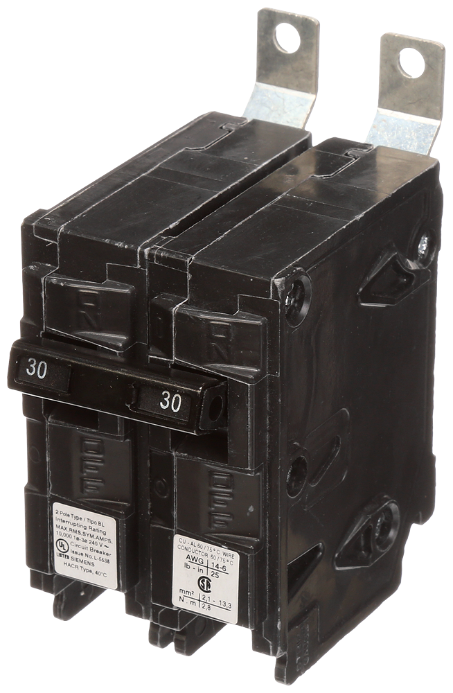 BREAKER 30A 2P 240V 10K BL