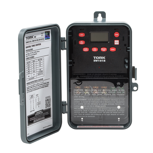 7 Day Digital 1CH 40A 120-277V SPST