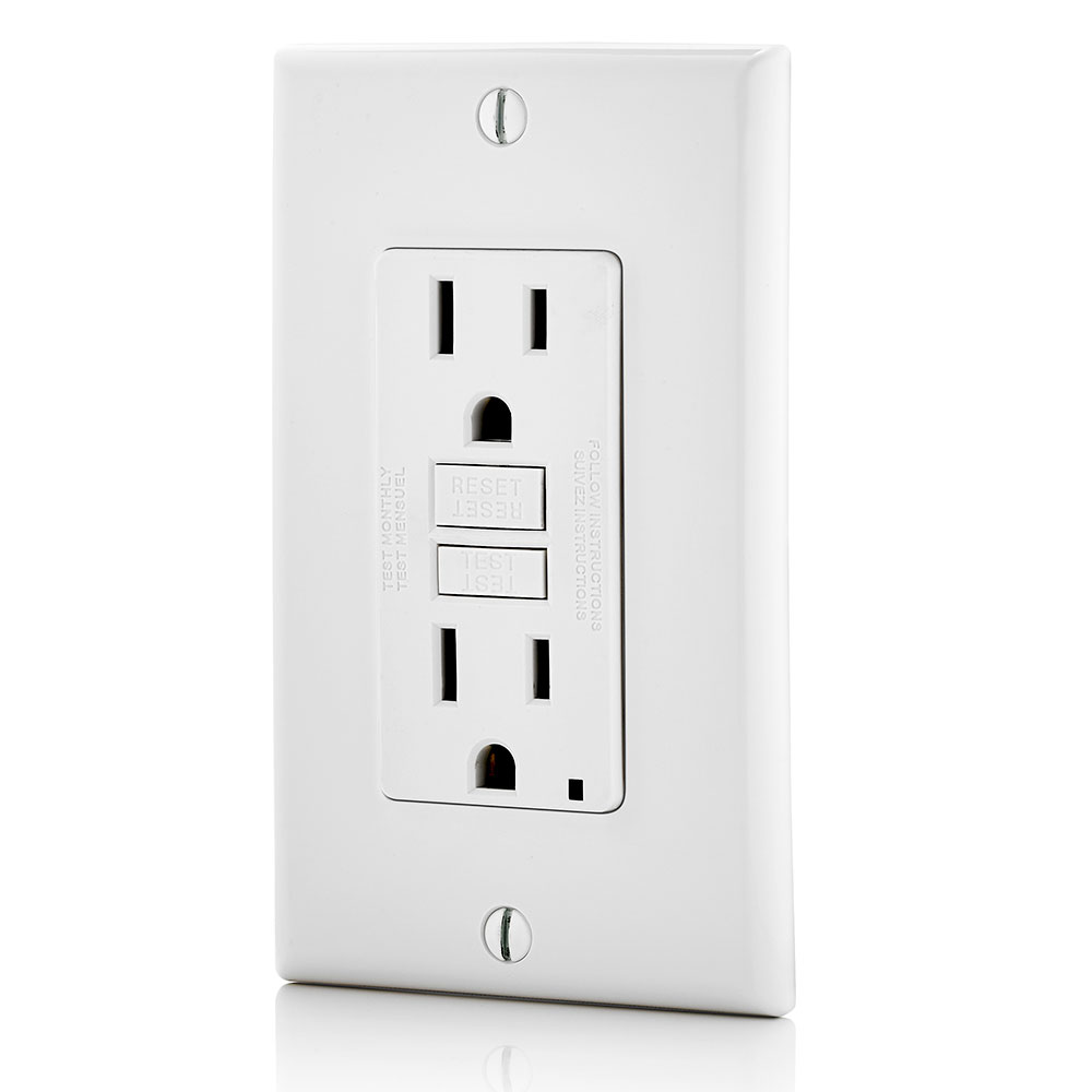 15 Amp SmartlockPro® GFCI Receptacle/Outlet