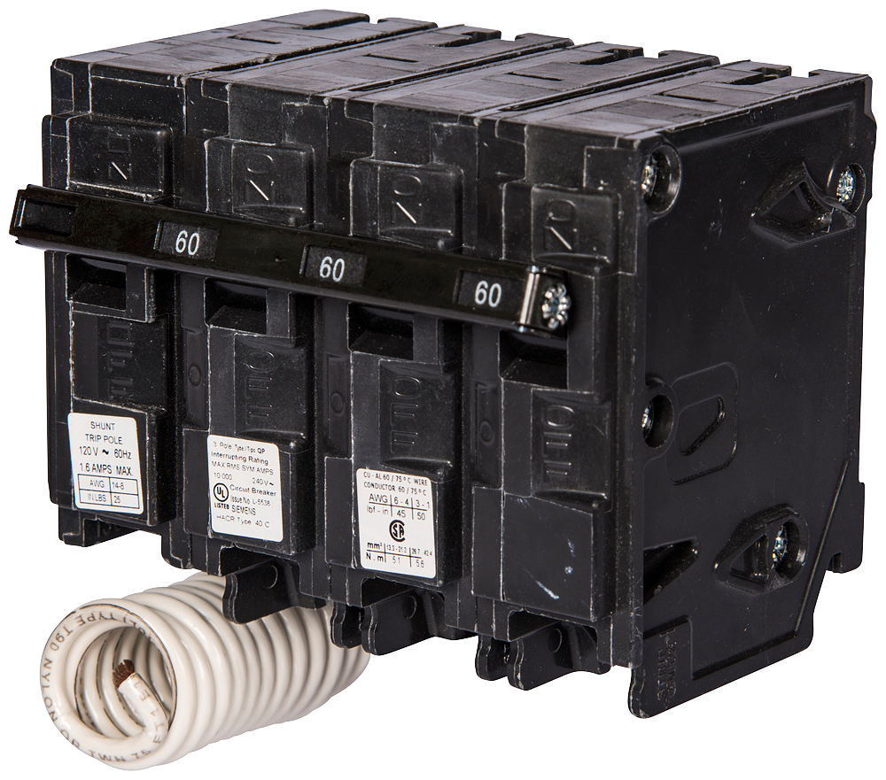 BREAKER 70A 3P 240V 10K QP 120V SHUNT