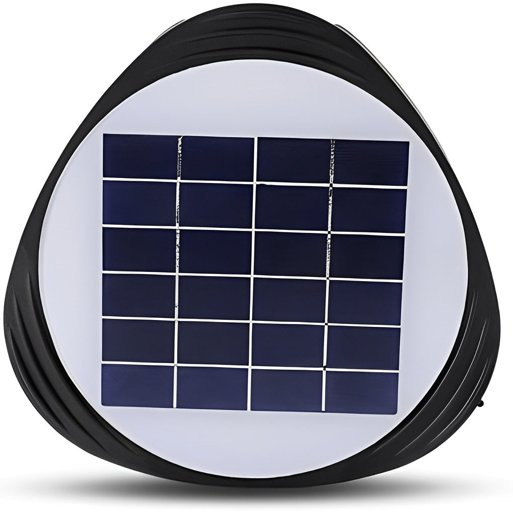 Waterproof LED Black Modern Solar Outdoor Wall Lights Wall Lamp