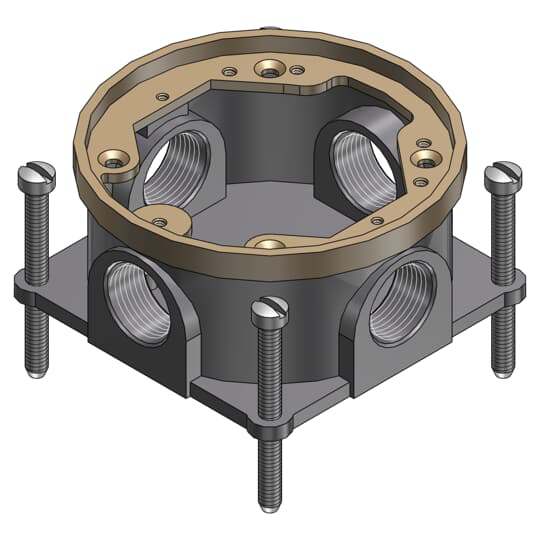 1-G FL SVC FLR-BX 15CU 4X4.25X2IN
