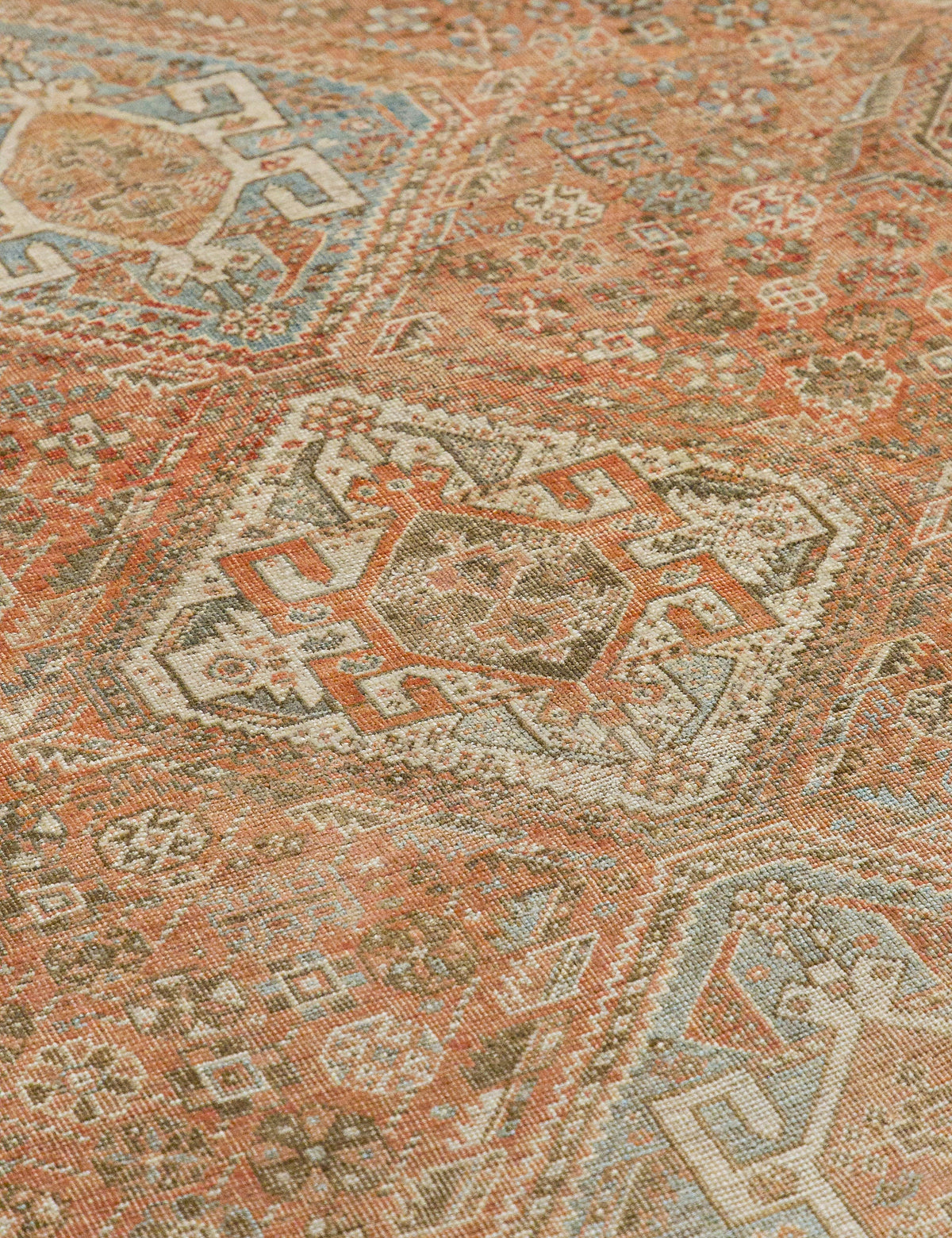 Vintage Turkish Hand-Knotted Wool Rug No. 443, 6'4" x 9'6"