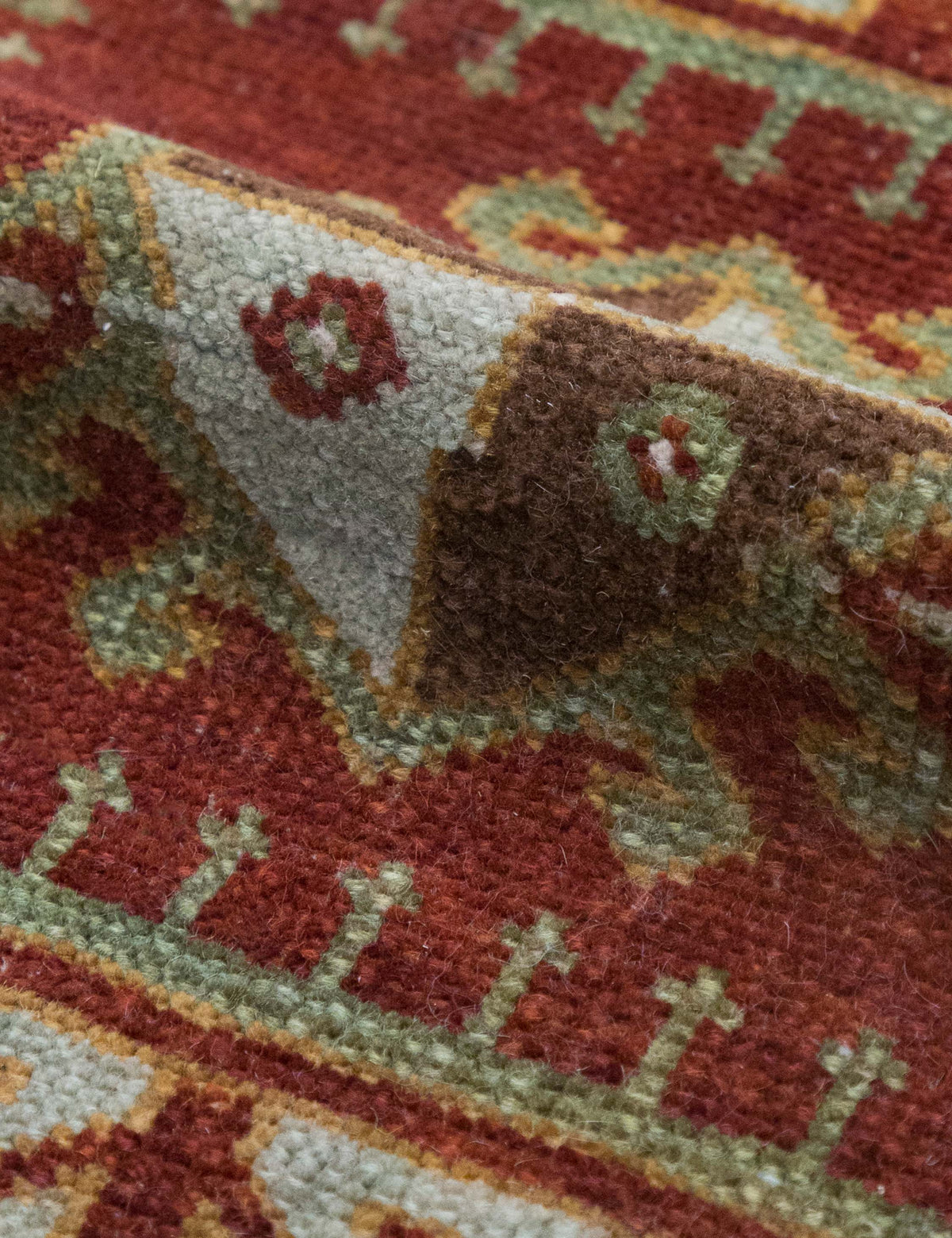 Vintage Turkish Hand-Knotted Wool Mini Rug No. 315, 1'9" x 2'7"