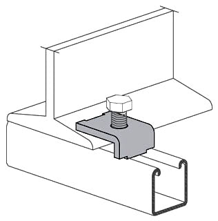 ALLIED TUBE AND CONDUIT PS-686-EG PS 686 BEAM CLAMP ORDER PS 6024 1/2 IN. X 1 1/2 IN. SEPARATELY.