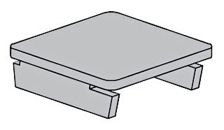 ALLIED TUBE AND CONDUIT PS-655-PG PS 655 PS 656 TYPE A IN. END CAP USE PS 655 WITH PS 200 CHANNEL USE PS 656 WITH PS 300 CHANNEL AND PS 349 CONCRETE INSERT U.L.