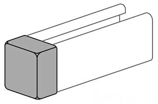 ALLIED TUBE AND CONDUIT PS-6153-1-WHITE PS 6153 SAFETY END CAP 1 USE WITH PS 100 2 USE WITH PS 200 AND PS 210 3 USE WITH PS 300 5 USE WITH PS 500