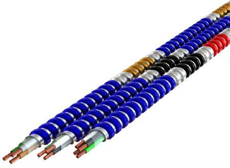 AFC CABLE 1706B60T80 12-3MCTUFF IG BK RD WE GN GN/YW 1000FT RL