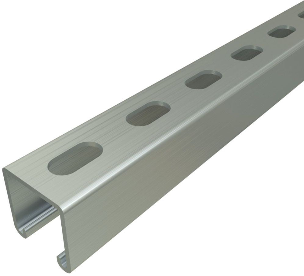 ALLIED TUBE AND CONDUIT PS-200-EH-10-HG PS 200 EH 1 5/8 IN. X 1 5/8 IN. X 12 GA. CHANNEL WITH 1 1/8 IN. X 9/16 IN. ELONGATED HOLES ON 2 IN. CENTERS
