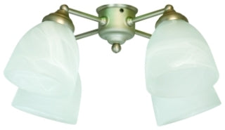 4 Light Universal Fan Light Kit - LK401-BN-LED