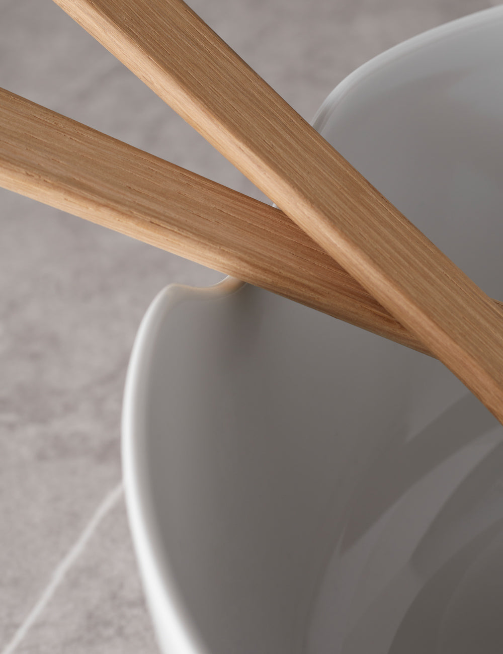 Dine Bowl + Oak Servers by LSA International