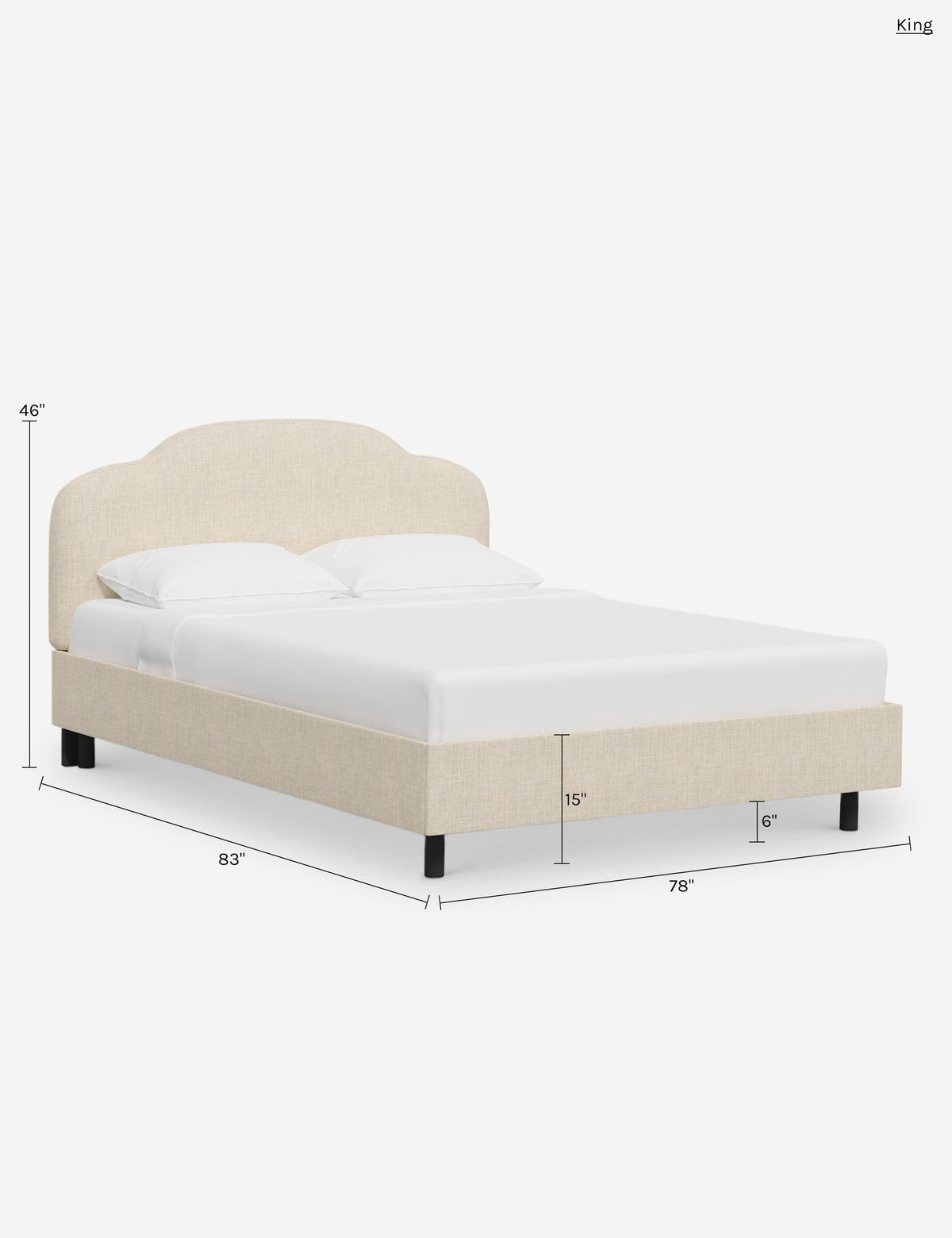 Ruby Platform Bed